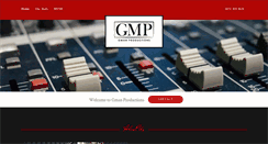 Desktop Screenshot of gmanproductions.com