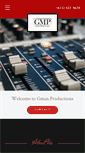 Mobile Screenshot of gmanproductions.com